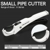 Cutter for PVC / pipes / hoses - aluminum alloy ratchet scissors - with safety lock - 42mmElectronics & Tools