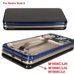Xiaomi Redmi Note 8 - LCD display - touch screen replacement - digitizerXiaomi