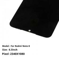 Xiaomi Redmi Note 8 - LCD display - touch screen replacement - digitizer