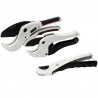 PVC-Rohrschneider - Ratschenschere aus Aluminium - Stahl SK5 - 36 mm - 42 mm - 64 mm