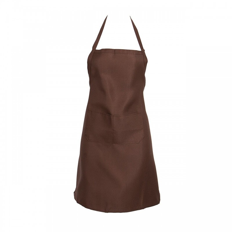 Küchen- / Arbeitsschürze - mit verstellbaren Trägern / Tasche - Restaurant / Koch