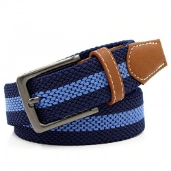 Braided belt with metal buckleBelts