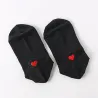 Kurze Socken - knöchellang - mit Herz - Unisex