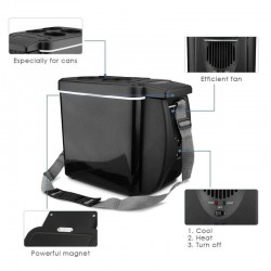 Auto / Camping Mini Kühlschrank - Gefrierschrank - mit Heizfunktion - 6L - 12V