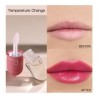 Mini Kapsel - Lipgloss - Farbwechsel unter dem Einfluss von Temperatur - wässrige samtige Textur