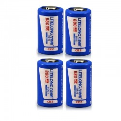 Cr2 880mah lithium battery - rechargeable - LiFePO4 - 4 - 12 piecesBattery