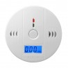 Carbon monoxide / poisoning / smoke / gas sensor - detector - alarm - wireless - with LCDHome security