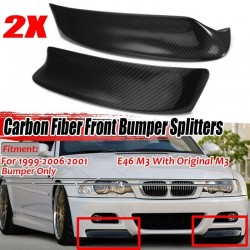 Front Stoßfänger Splitter - Spoilerlippe - Kohlefaser - für BMW E46 M3 1999-2006