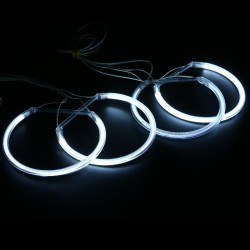 Angel eye light - halo ring - white LED - 131mm - for BMW E36 E38 E39 E46 - 4 piecesLights & lighting