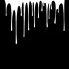 Dripping blood - vinyl car stickerStickers