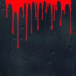 Dripping Blut - Vinyl Auto Aufkleber