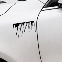 Dripping blood - vinyl car stickerStickers