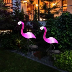 Solar Gartenlampe - wasserdicht - LED - Neon - Flamingo Form