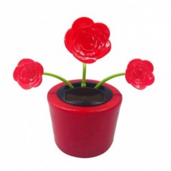 Dancing rose flower - solar toy