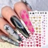 Nail art stickers - water transfer - glitter - stars - heartsNail stickers