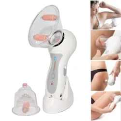 Electric body massager - anti-cellulite vacuum cans - home liposuctionMassage