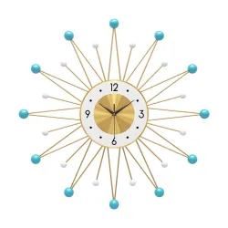 Nordic style - sun shape wall clock - 56cmClocks
