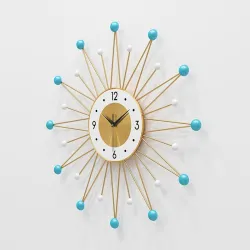 Nordic style - sun shape wall clock - 56cmClocks