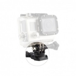 Quick release buckle - 360 degree rotate - vertical surface mount - for Xiaomi Yi / GoPro Hero 7/6/5/4/3 SJCAM SJ4000 cameraM...