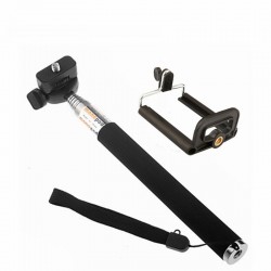 Erweiterbares Handheld-Selfie-Stick-Einbeinstativ - Mount-Adapter - für Xiaomi / iPhone / Samsung