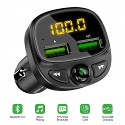 Autoladegerät - Dual USB - Bluetooth - Wireless - FM - MP3 - TF-Karte - Freisprecheinrichtung