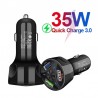 3/4/5 Anschlüsse USB-Autotelefonladegerät - Schnellladung QC3.0