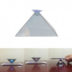 Mini-Telefonprojektor - Pyramidenform - 3D-Hologramm