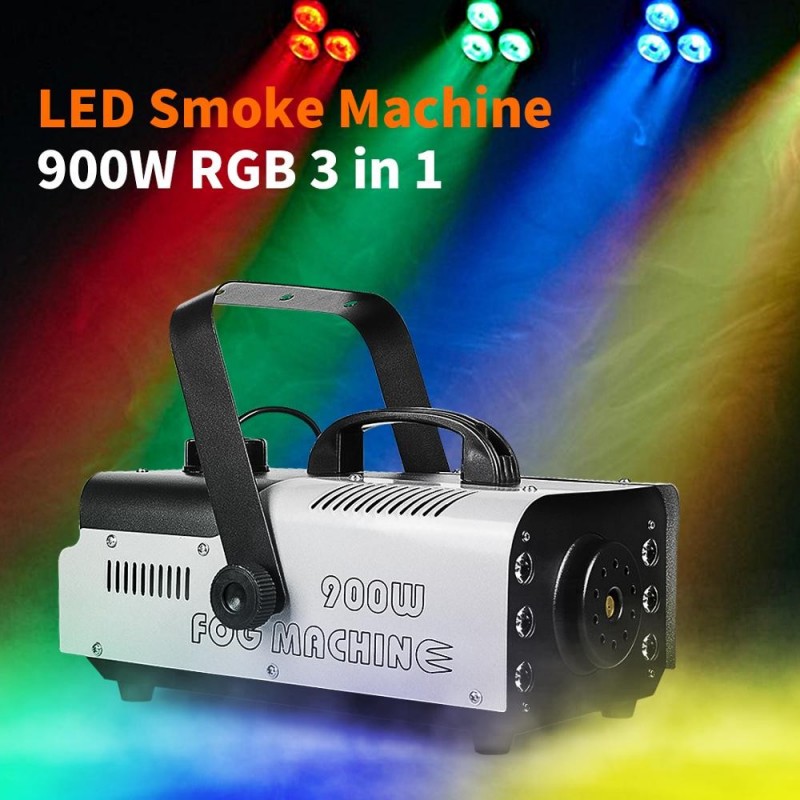 900W - smoke machine with LED - wireless - with remote controlFestive & Party 900W - smoke machine with LED - wireless - with remote controlFestive & Party