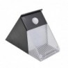 Triangular solar wall light - with PIR motion sensor - 12 LEDSolar lighting