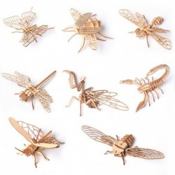 3D Insekten - Holzpuzzle