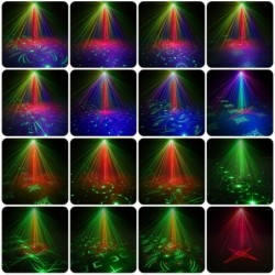 Mini Disco Licht - Projektor - LED - RGB - für Disco / Partys / Hochzeiten