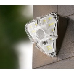 LED Solarlicht - Außenwandleuchte - PIR Bewegungssensor - wasserdicht