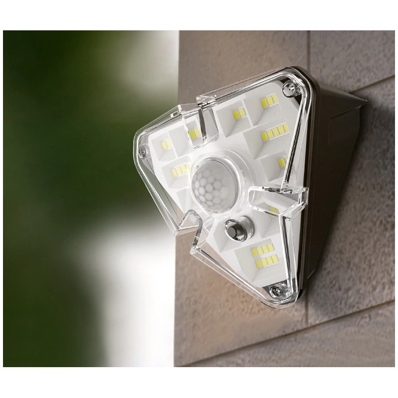 LED Solarlicht - Außenwandleuchte - PIR Bewegungssensor - wasserdicht