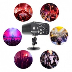 Stage / disco light - laser projector - 128 patterns - RGBW - LEDStage & events lighting