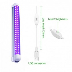 T8-Röhre - UV-Lampe - 60 LED - 10 W - Hintergrundbeleuchtung / Bühnen / Partys