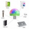 Mini Disco Licht - USB - LED - Kristallkugel - Lampe - mit Musiksensor