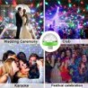Mini Disco Licht - USB - LED - Kristallkugel - Lampe - mit Musiksensor