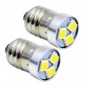 P13.5S PR2 / E10 - LED-Lampe - 3V / 6V / 12V - 6000K - 2 Stück
