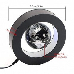 Magnetischer schwebender Globus - Weltkarte - Nachtlampe - LED