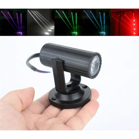 Mini LED Bühnenlicht - 1W - RGBW - Partys / Disco / Bühne