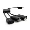 4 in 1 - Micro 2.0 USB-Ladekabel - Host - Hub - OTG - 4-Port-Splitter