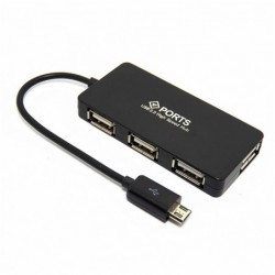 4 in 1 Kabel - Adapter - Micro-USB / HUB / OTG / Host