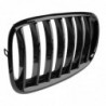 Frontniere - Doppellamelle - schwarz glänzend - für BMW Fahrzeuge / 5er - 2 Stück