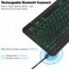 Kabellose RGB-Tastatur / -Maus - Bluetooth - Russisches / Spanisches / Englisches Layout