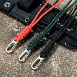 Multifunktionales Paracord - Survival / Notfallseil - mit Schlüsselbund