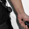 Schlüsselanhänger mit einziehbarem Drahtseil - diebstahlsicher - 80cm