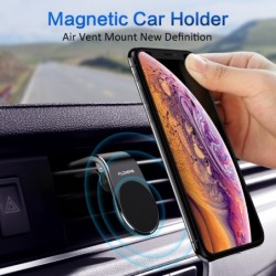 Magnetic phone holder - for car - with clip - for 3.5" - 7" SmartphonesHolders