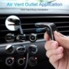 Magnetischer Handyhalter - für Auto - mit Clip - für 3,5" - 7" Smartphones