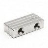 N35 - neodymium magnet - block - with double 5mm holes - 40 * 10 * 5mm - 3 piecesN35