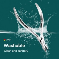 Profi Nagelhaut-/Nagelknipser - Edelstahl